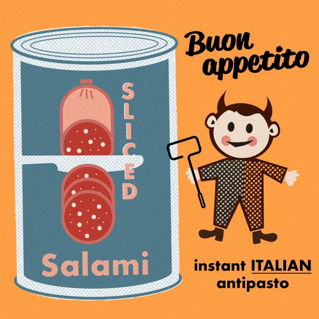 Diavolino Canned Foods Sliced Salami